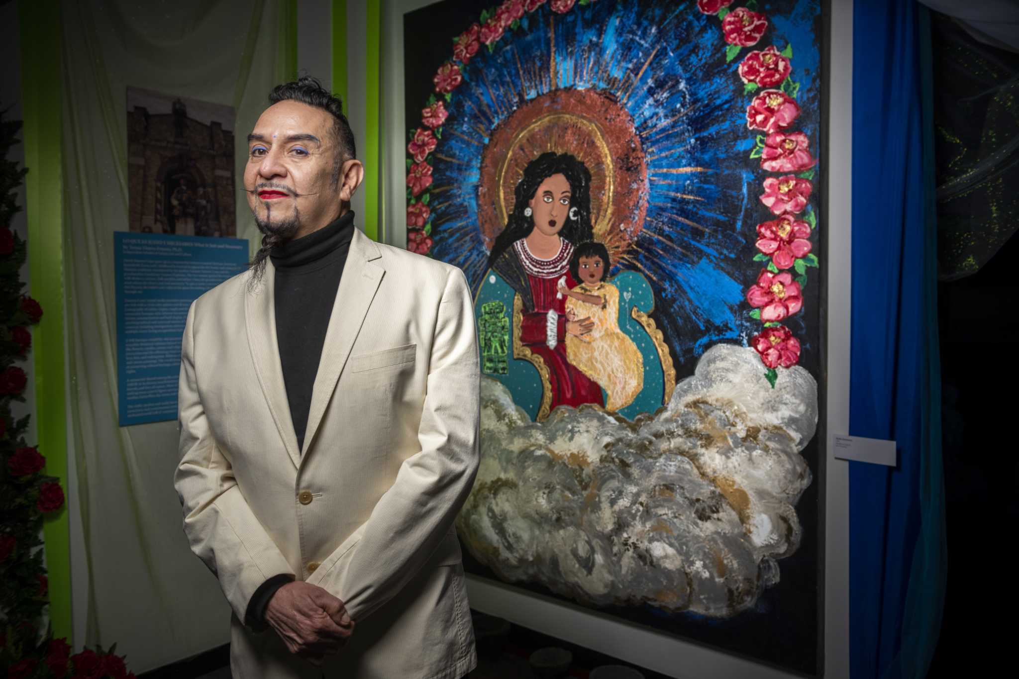 Beauty, horror and more pack San Antonio artist David