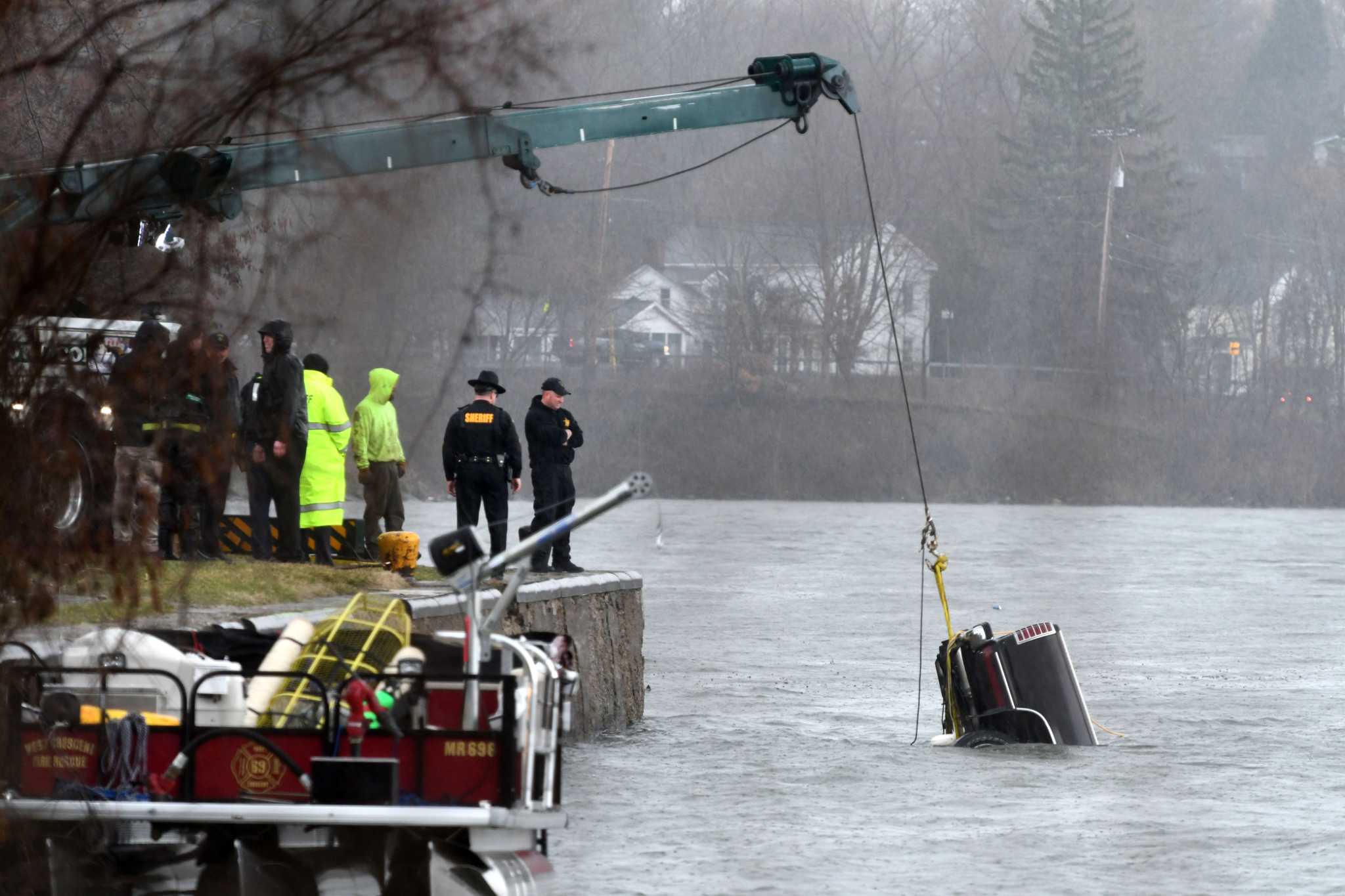 Pickup truck driver's body recovered from Mohawk River