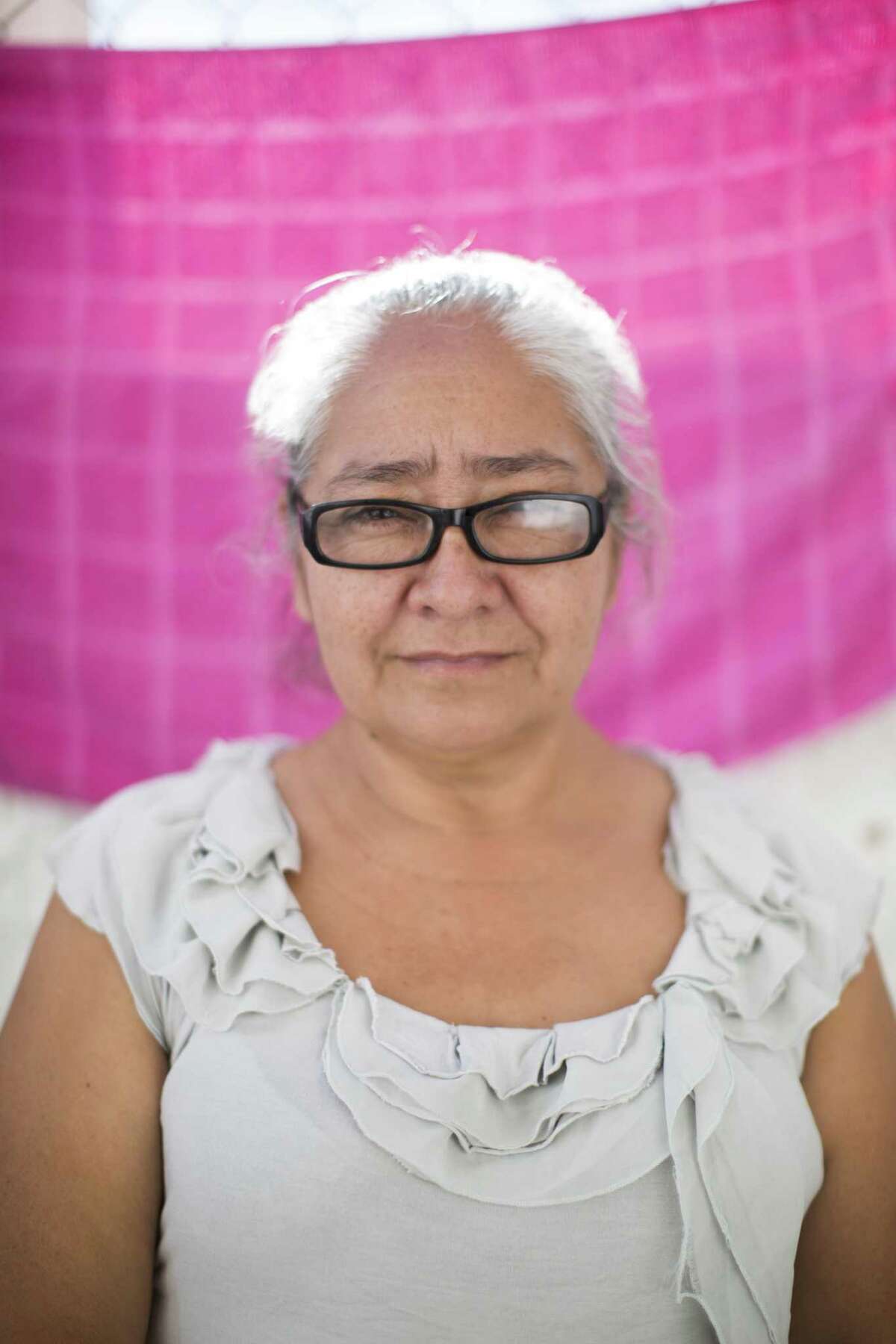Juana Acosta, 53, a migrant from Honduras is taking shelter on Saturday, April 6, 2019, in Ciudad Juárez after the United States immigration authorities sent her to Mexico after being detained in United States. Acosta crossed into the United States with her granddaughters and now she doesn't know where they were sent to after they got detained.
