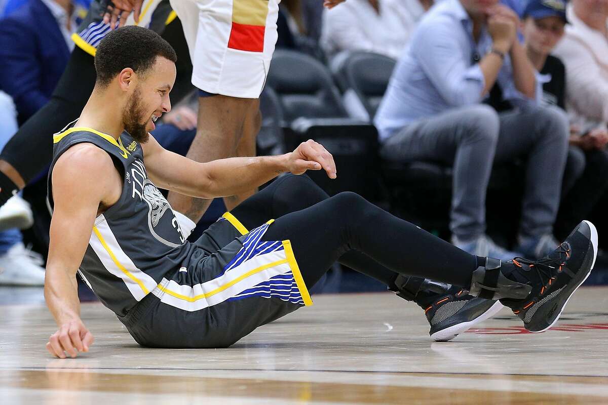 Stephen Curry injures foot in Warriors win should be fine for Game 1