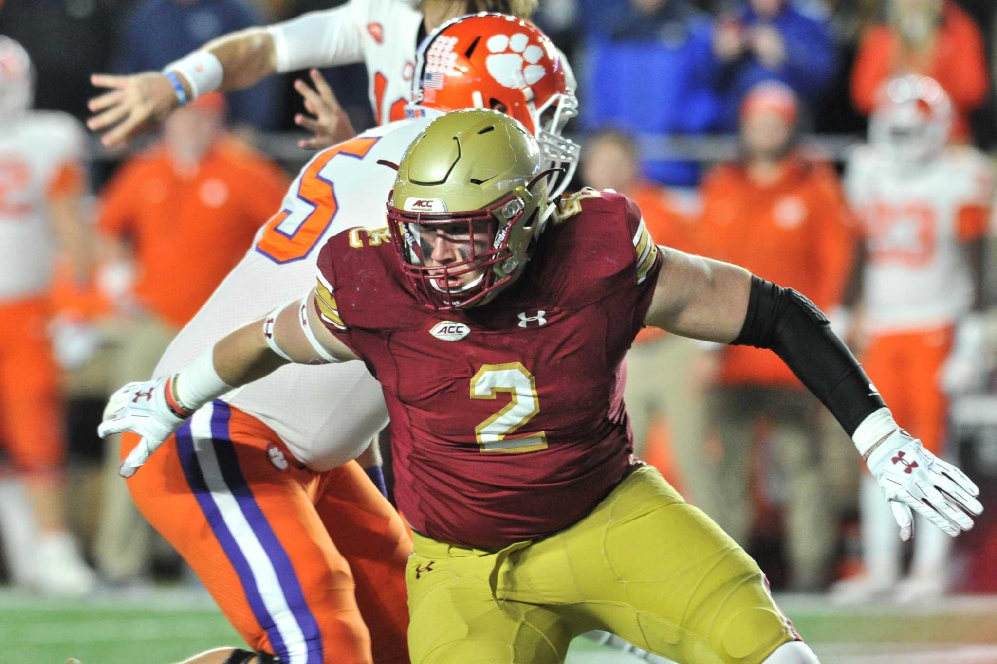 Former New Canaan AllStater Zach Allen a hot commodity as NFL draft