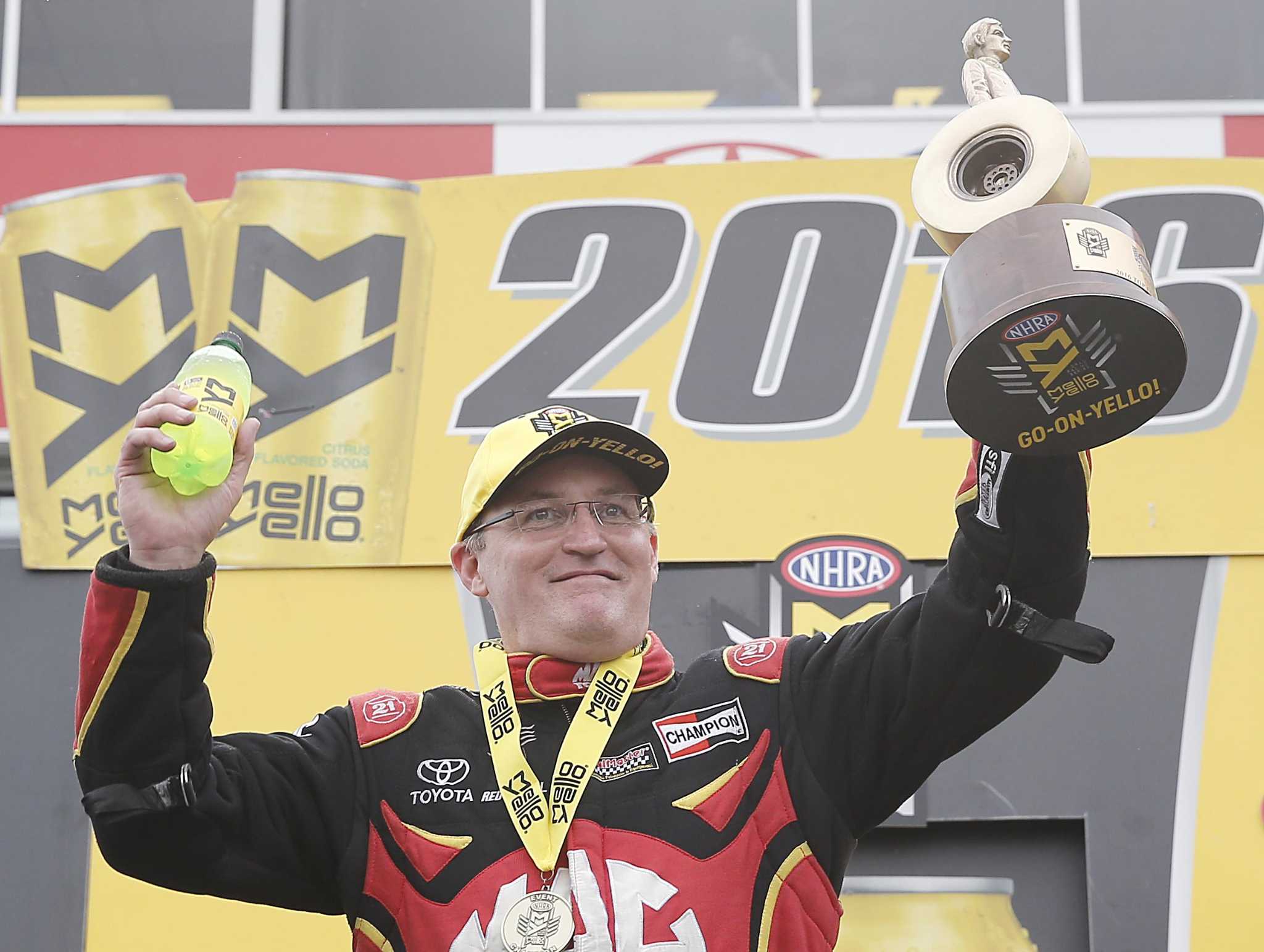 Top Fuel driver Doug Kalitta has the big picture in mind