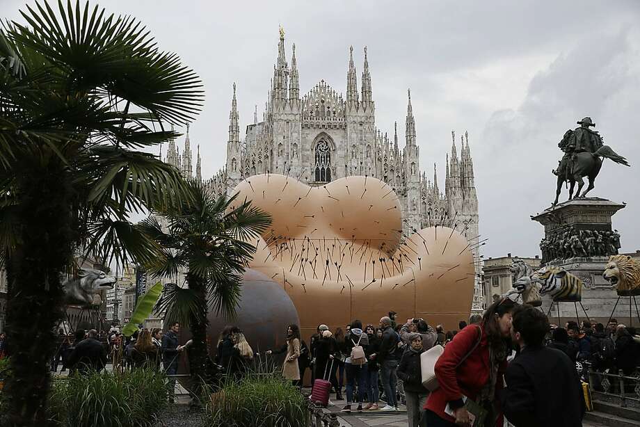 An Affront To All Women Giant Armchair Meant To Condemn