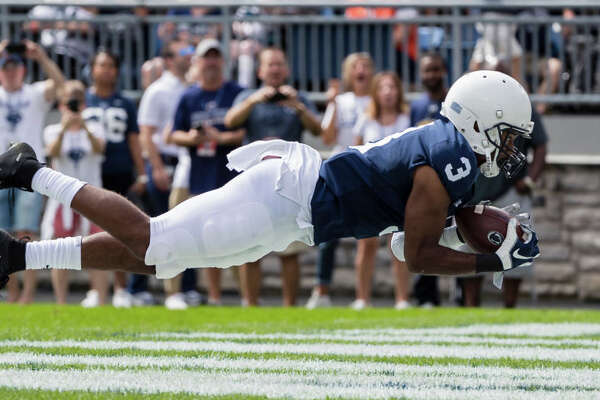 Penn State Wr Deandre Thompkins Works Out For Texans
