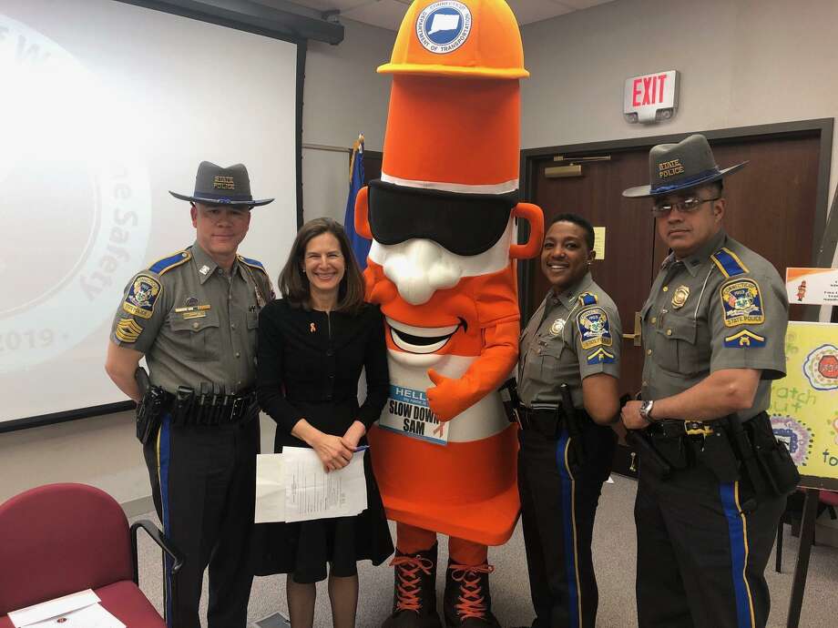 Giant, orange traffic cone shares heartbreaking story Connecticut Post