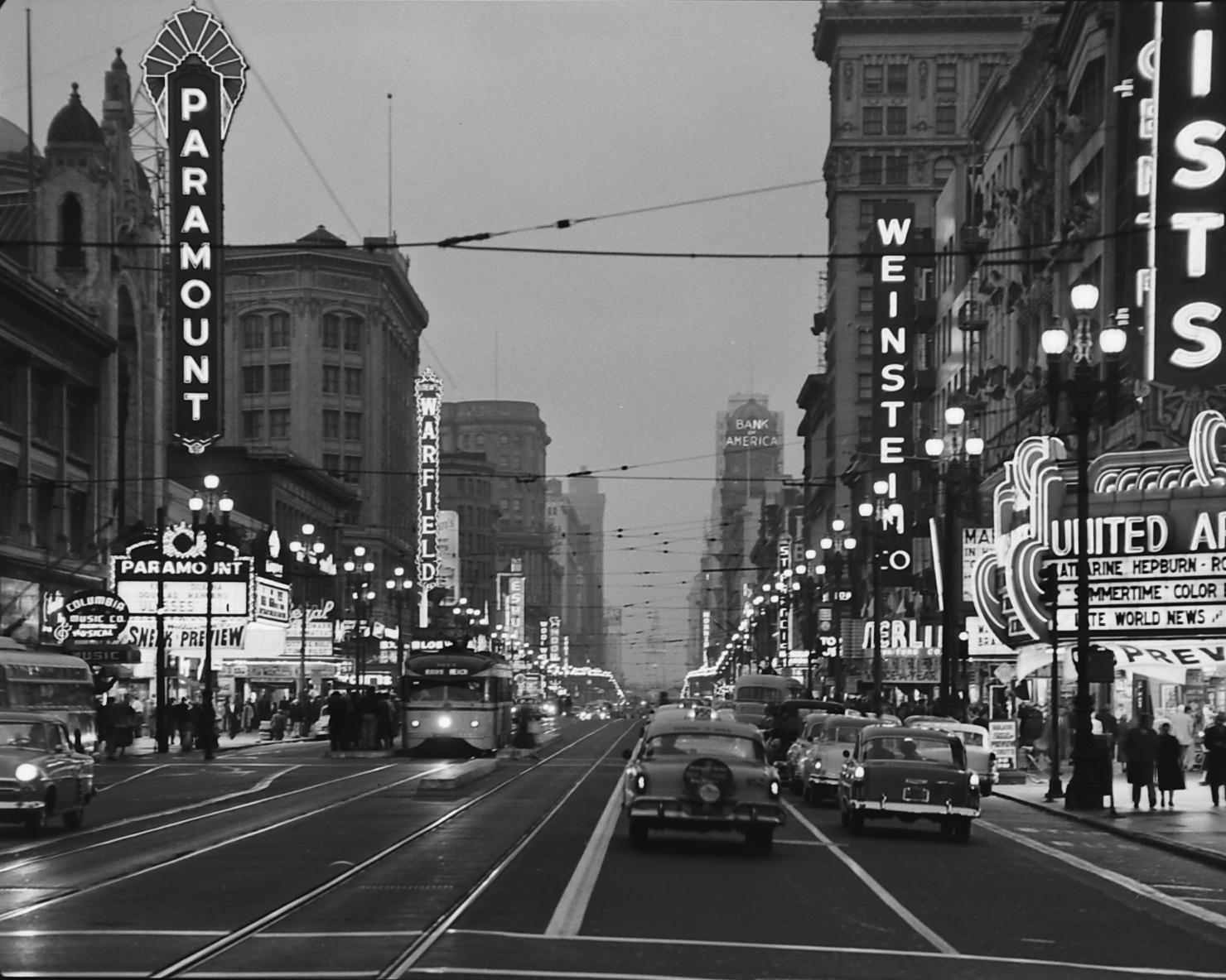 The birth of a Market Street cinema district: Celebrities, crack dens and a  coda