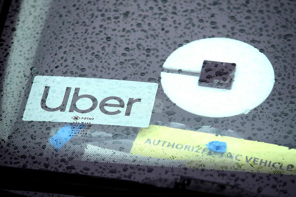 SAN FRANCISCO, CALIFORNIA - MARCH 22: The Uber logo is displayed on a car on March 22, 2019 in San Francisco, California. Uber Technologies Inc. announced that it has selected the New York Stock Exchange for its much anticipated initial public offering that could be one of the top five IPOs in history. The listing could value the ride sharing company at over $120 billion. (Photo by Justin Sullivan/Getty Images)