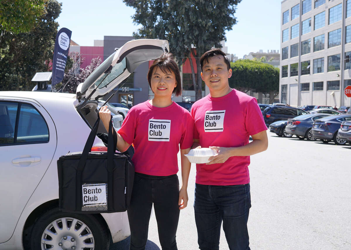 Joseph Lai and co-founder Wenjing Yu launched Bento Club, a new food delivery service in San Francisco.