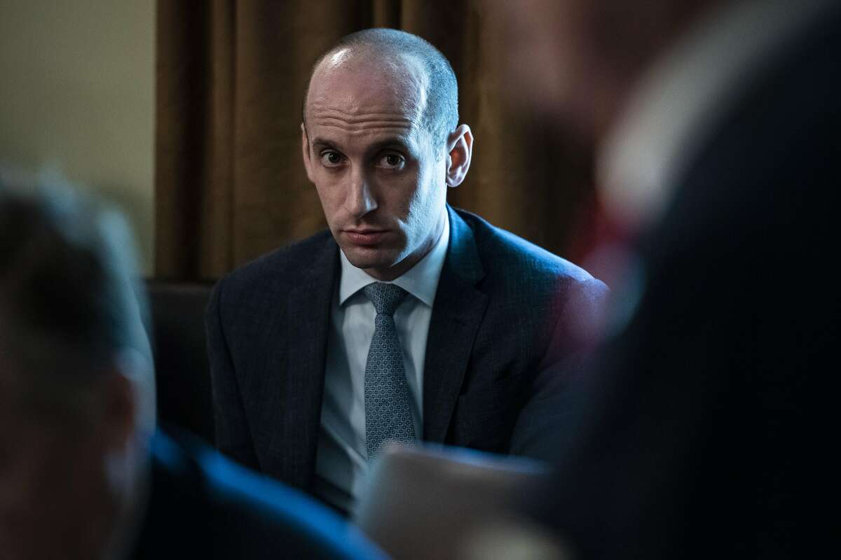 Stephen Miller is a White House aide who advises President Donald Trump on immigration matters.