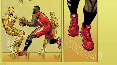 james harden marvel