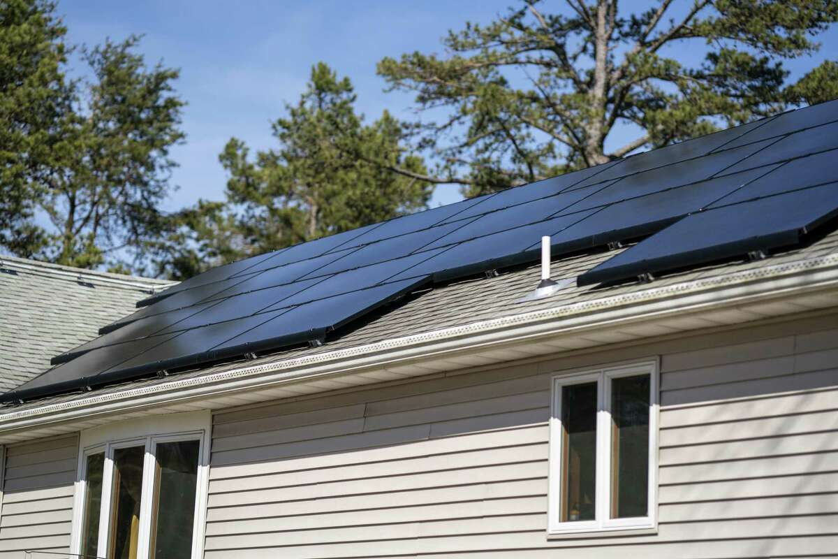 VINCENTOWN, NJ: MARCH 28, 2019 Al Morgan's home in Vincentown, New Jersey on March 28, 2019. Mr. Morgan leased a solar panel system from Sunnova, a company based in Houston, after he was assured he'd pay a lot less for electricity. He now claims is bill is even higher than before. (Jessica Kourkounis for the Houston Chronicle)
