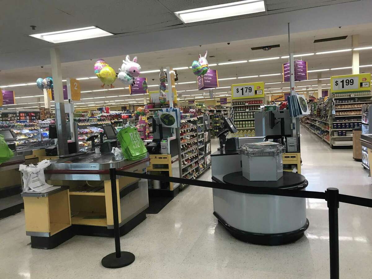 Stop & Shop on Whalley Avenue in New Haven was vacant Friday afternoon as workers struck for a better contract.