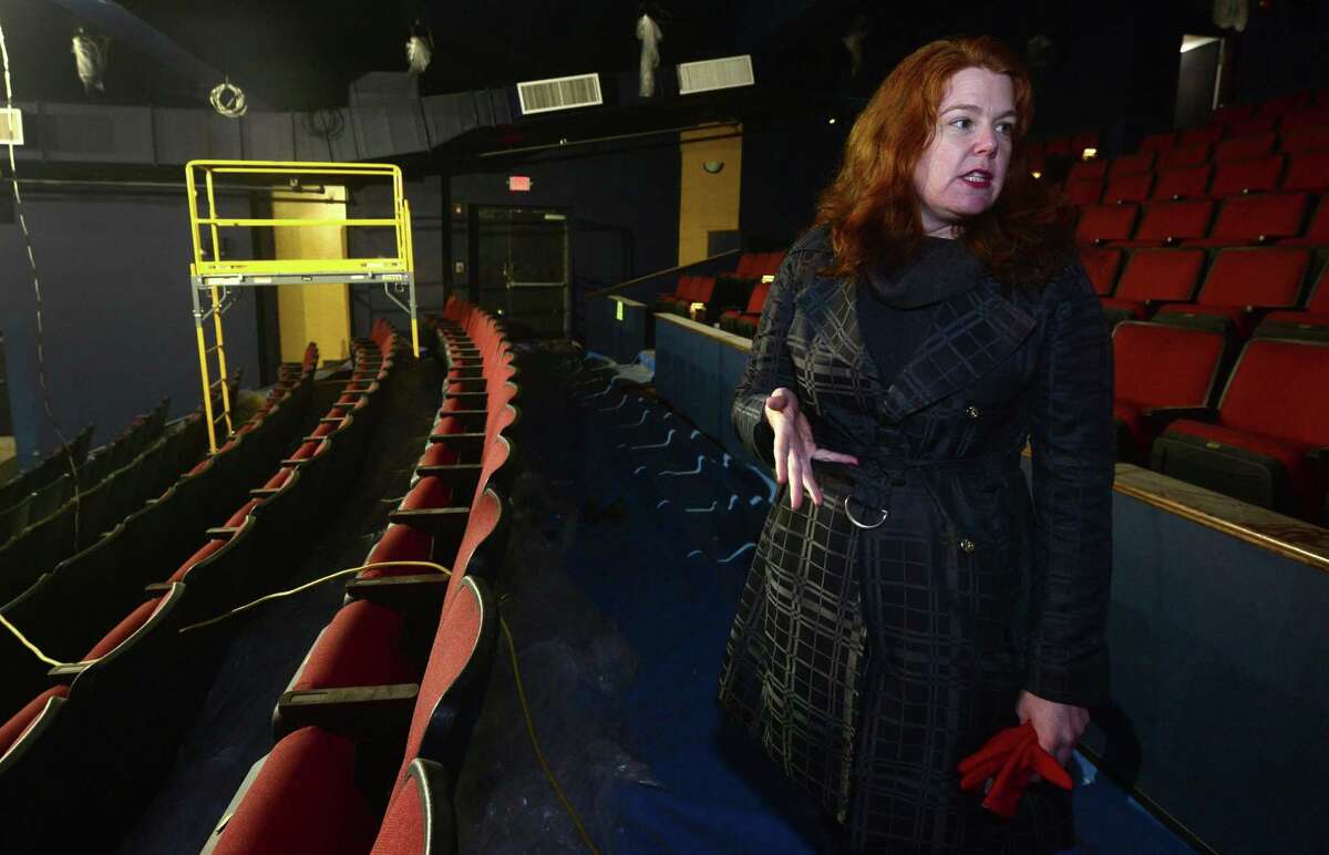 The Wall Street Theater’s Suzanne Cahill, above in 2017, will provide a sneak peek into the process of revitalizing the historic theater and creating an environment that not only nurtures talent, but entertains the public.