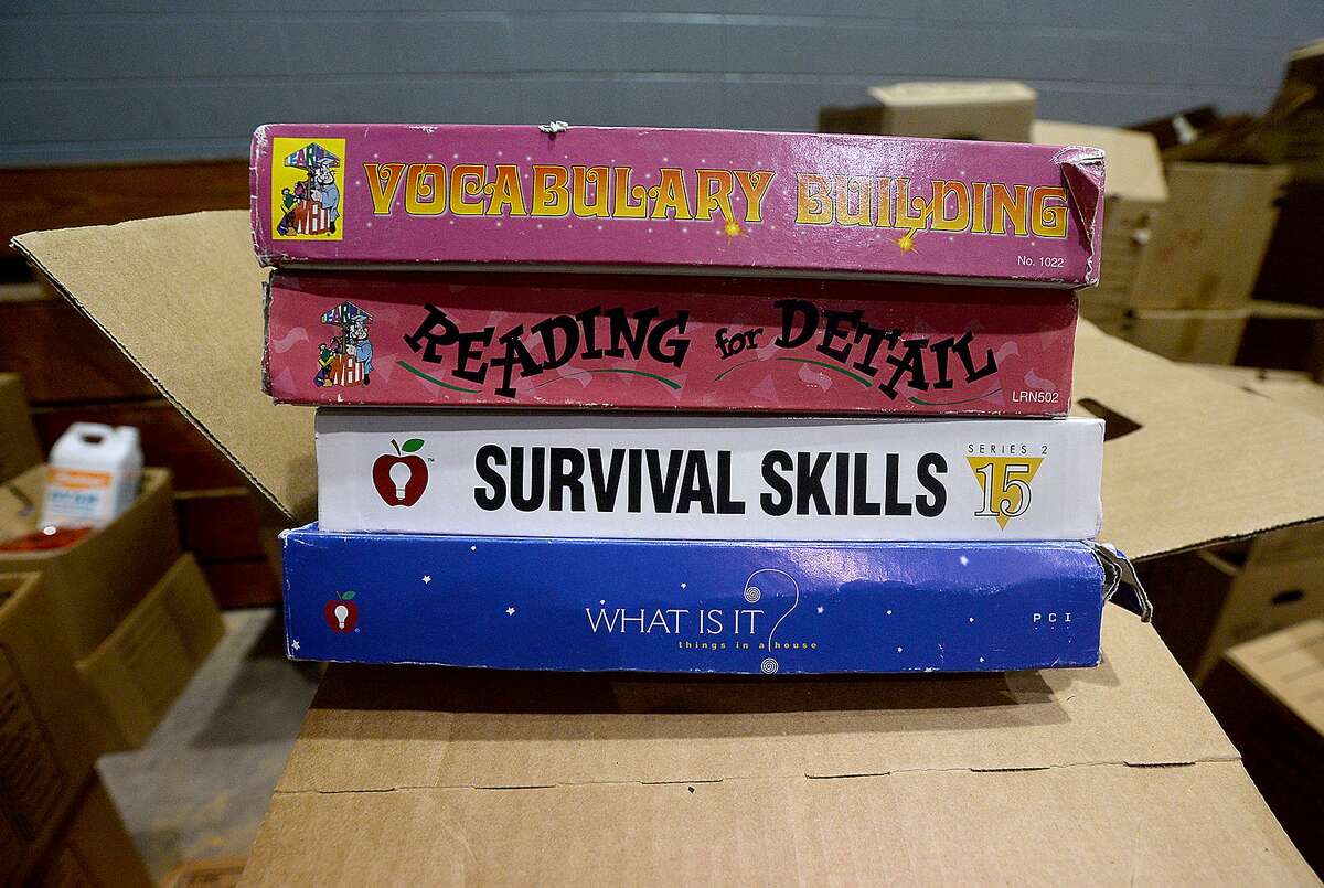 Vidor MIddle School remains closed after being gutted following flood damage from Tropical Storm Harvey nearly two years ago. Principal Kerri Pierce says the district still is awaiting word from FEMA about funds to either repair or rebuild the school. Photo taken Wednesday, March 27, 2019 Kim Brent/The Enterprise