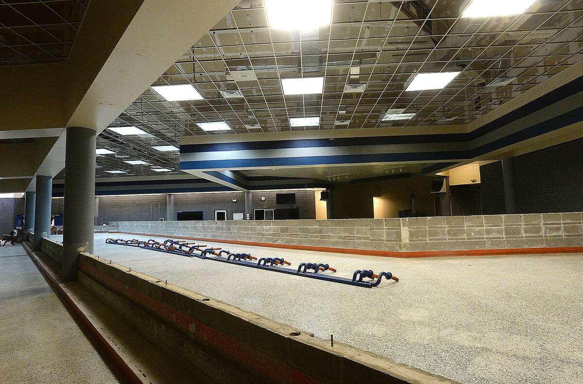 Vidor MIddle School remains closed after being gutted following flood damage from Tropical Storm Harvey nearly two years ago. Principal Kerri Pierce says the district still is awaiting word from FEMA about funds to either repair or rebuild the school. Photo taken Wednesday, March 27, 2019 Kim Brent/The Enterprise