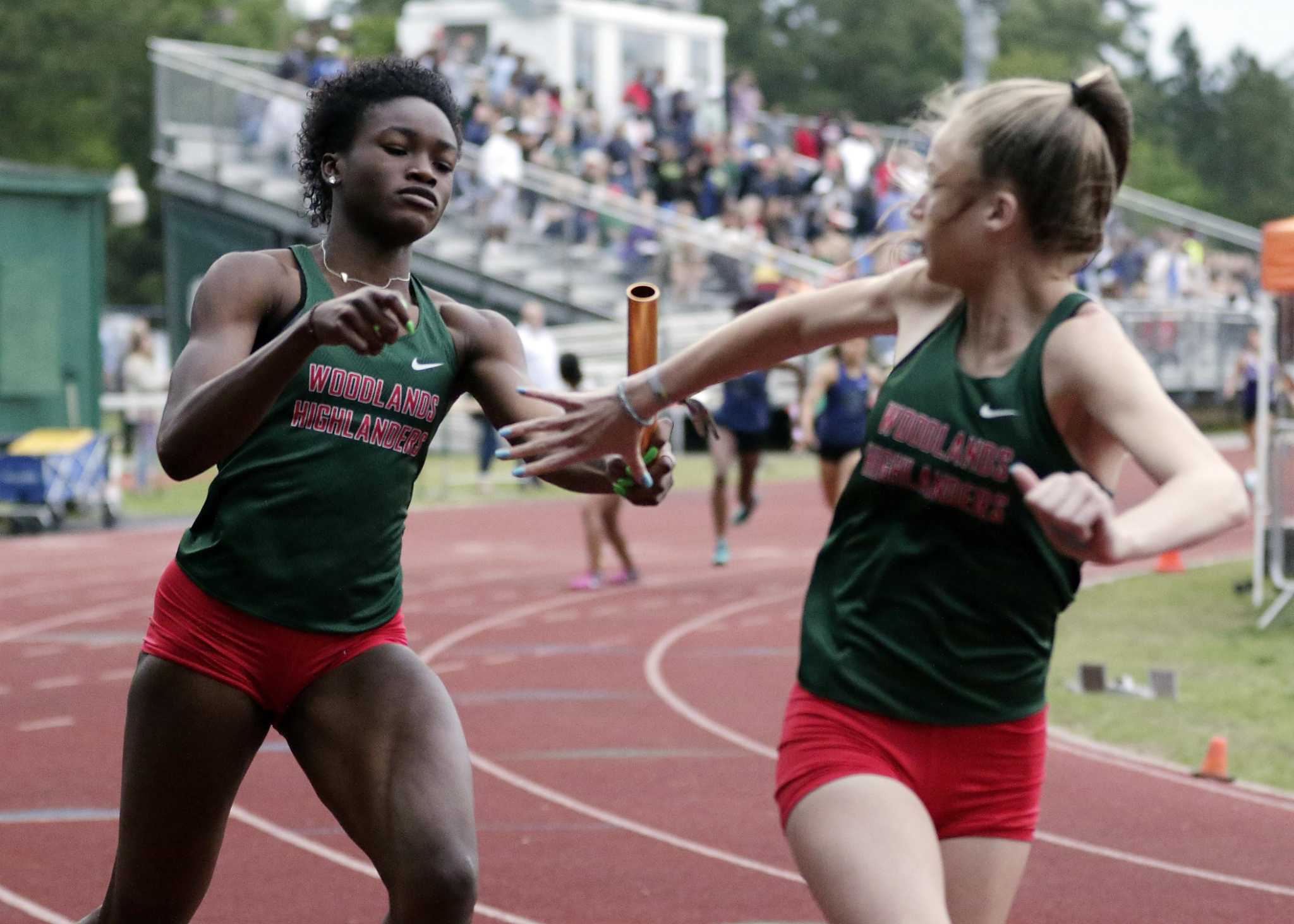 TRACK AND FIELD The Woodlands takes both District 156A titles