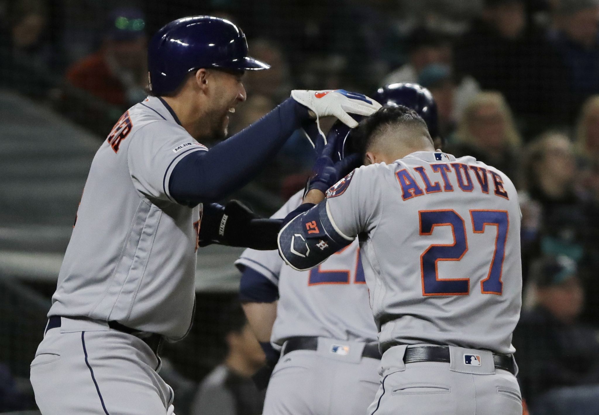 Jose Altuve, Yuli Gurriel hit grand slams, Astros beat Seattle 10-6