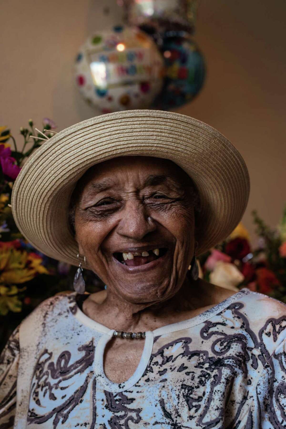 Georgia Mitchell turned 103 years old Saturday, July 8 and celebrated her birthday at her family's home in Atascocita.