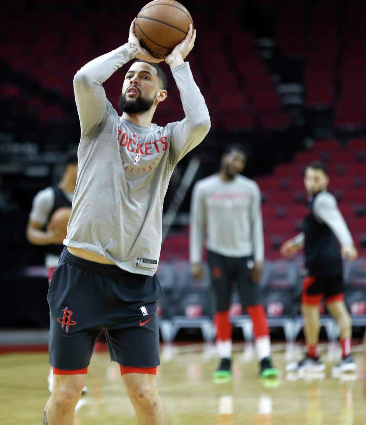 Houston rockets practice shorts on sale