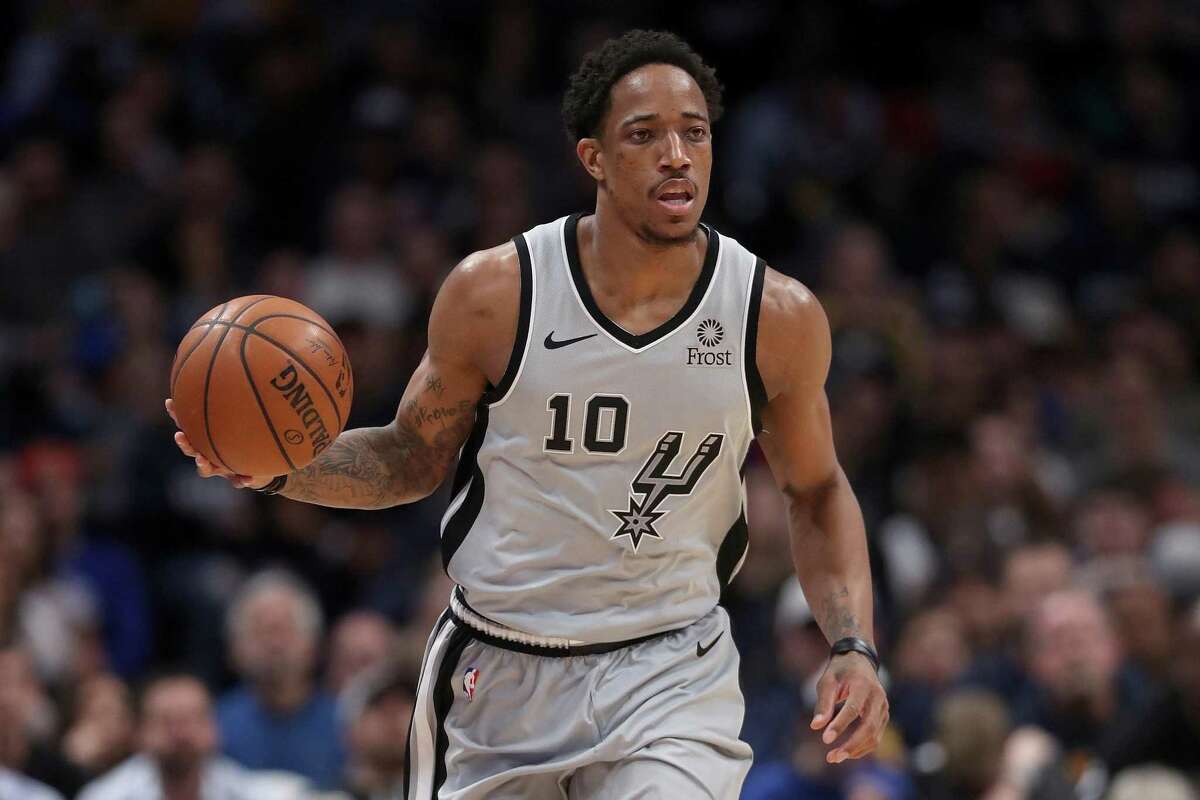 DeMar DeRozan had a daddy-daughter night with his two girls at a WNBA game Wednesday night when the Los Angeles Sparks hosted the Atlanta Dream.