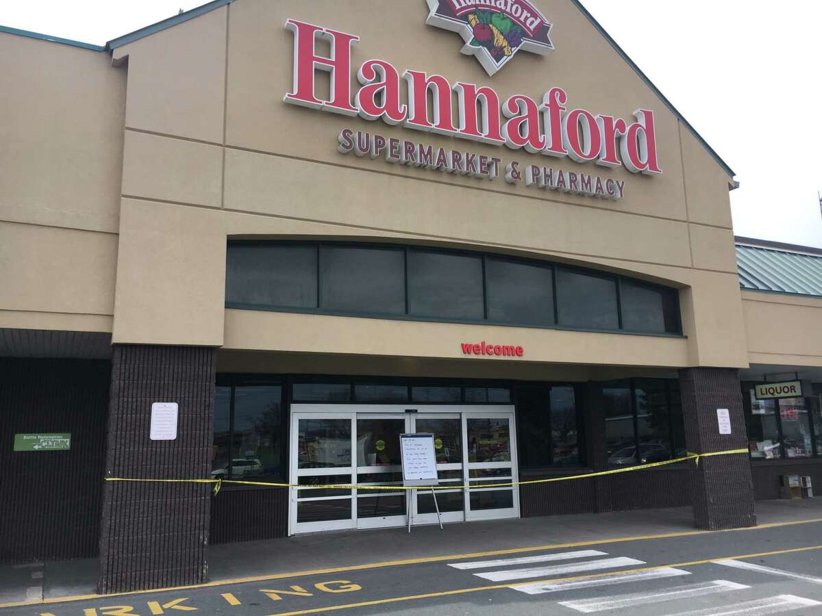 The Hannaford supermarket on Central Avenue in Albany was closed Sunday after a reported fire. The store is hoping to re-open Monday at 7 a.m. if possible.