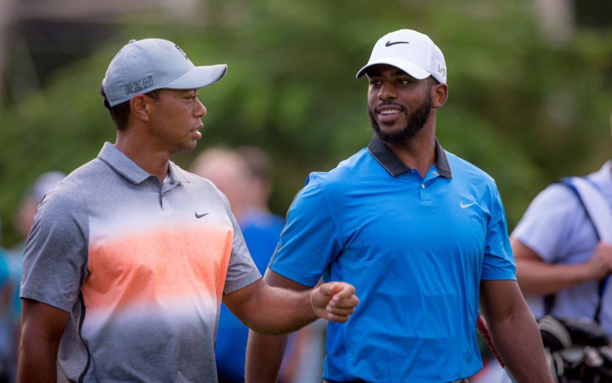 Chris paul tiger best sale woods shoes