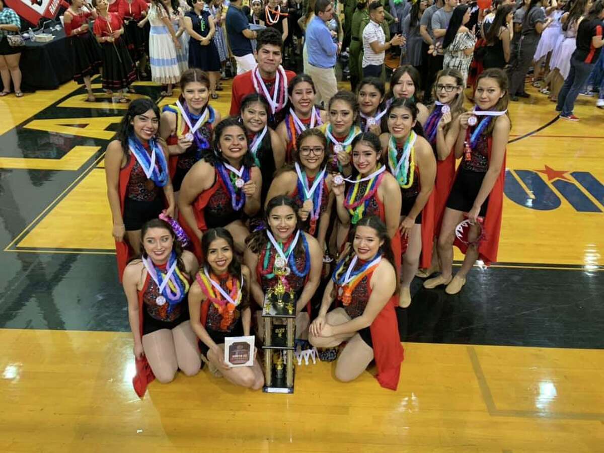 The Martin High School Blazing Silks Tiger Guard recently competed at the Texas Educational Colorguard Association State Championships Winterguard and were awarded the bronze medal in the Double A Division