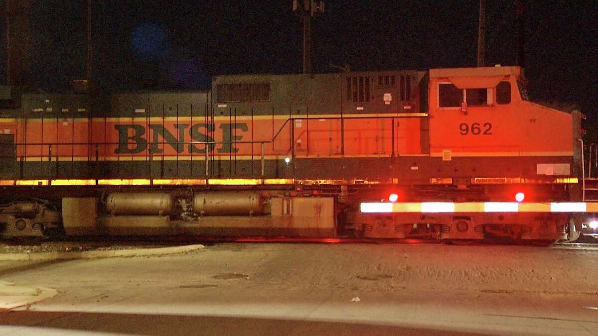 A man died after being struck by a train on Thursday, April 25, 2019.