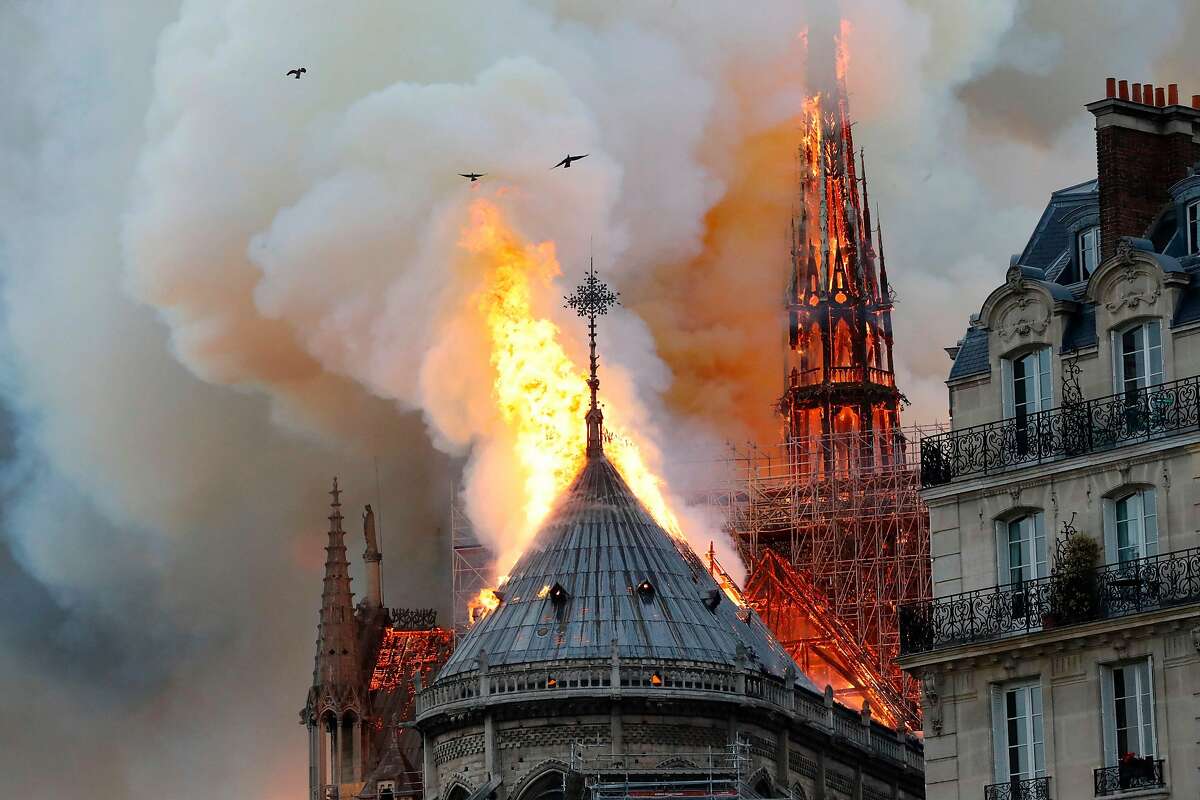Massive Fire At Notre Dame Cathedral, Notre Dame Fire Pit
