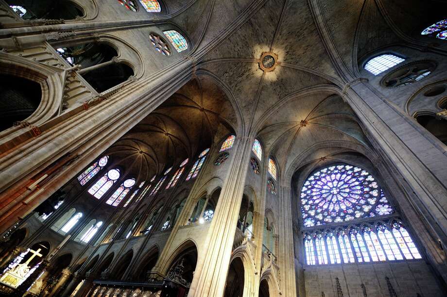 Image result for Notre-Dame de Paris inside image\