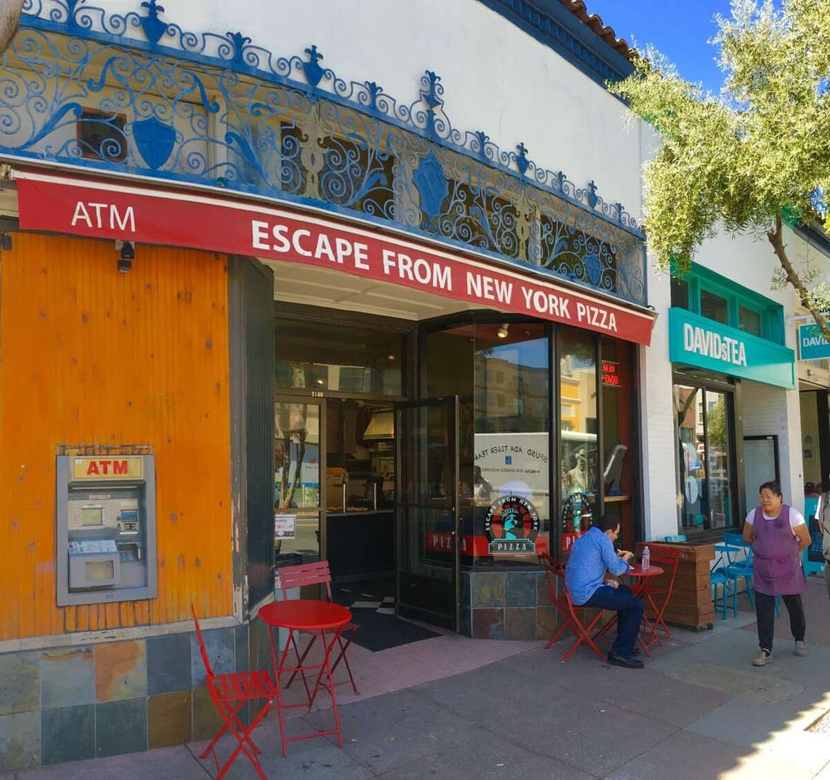 Two Escape From New York Pizza locations are closing. Pictured here is the Polk Street location.