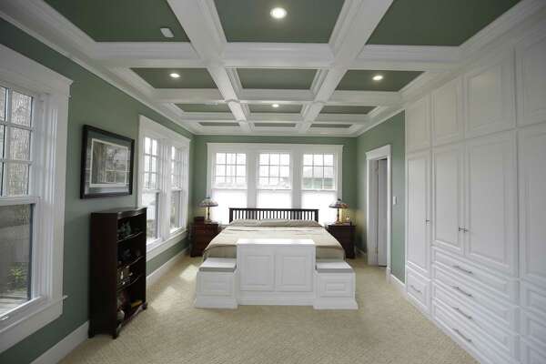 Detailed Ceiling Treatment Crowns Master Bedroom Project In