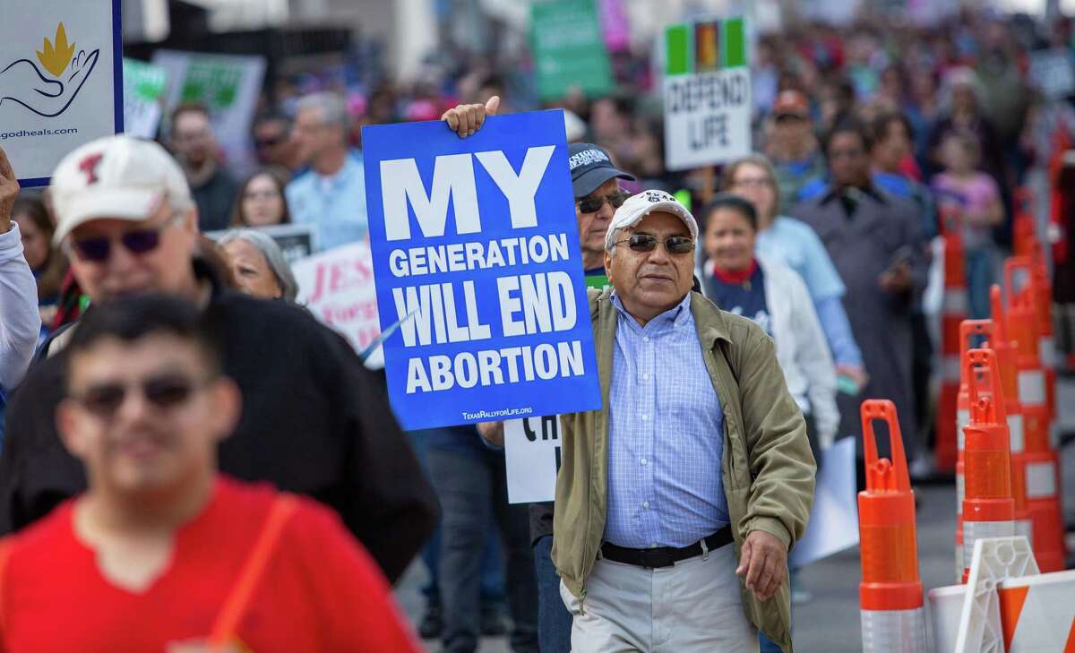 Marco Lone, who has participated in the every rally, drove in from Ranch, Texas to join the Texas Rally for Life at the Texas State Capitol on January 26 in Austin, Texas. Taking abortion rights from women will lead to dangerous, illegal abortion practices.