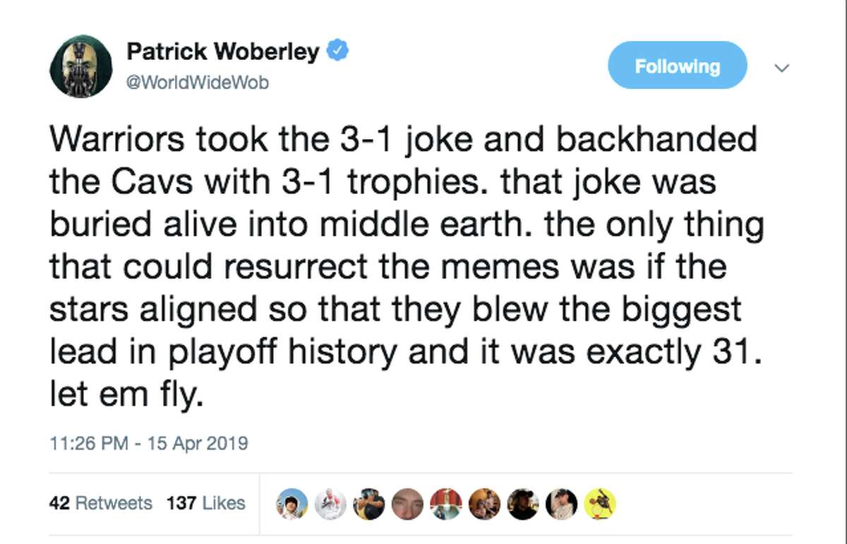 Dreaded 3 1 Jokes Return After Warriors Blow 31 Point Lead To Clippers