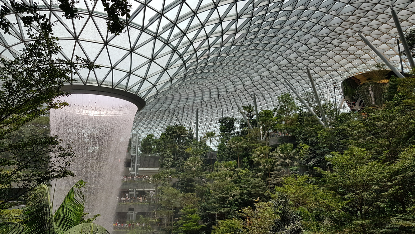 Sweeping glass facade of Apple Jewel Changi Airport unveiled in Singapore -  9to5Mac