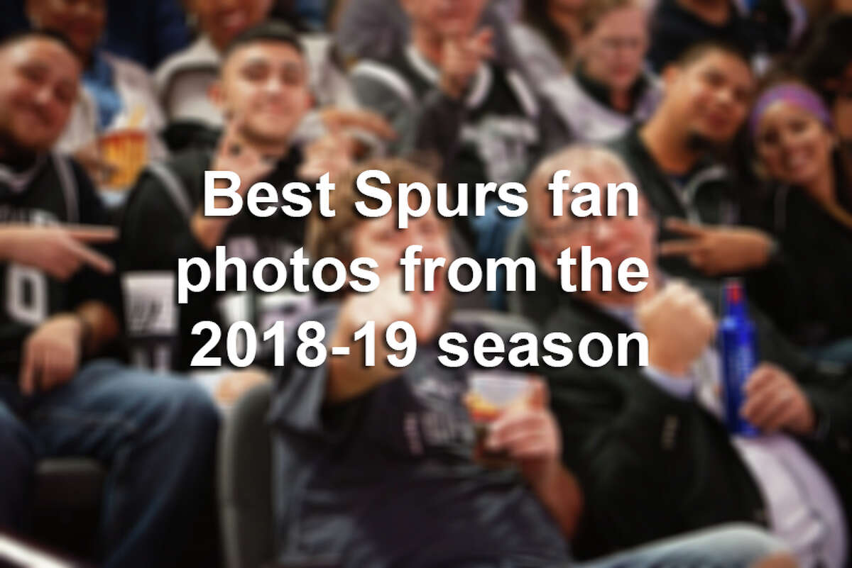 Click ahead to see the best fan photos from Spurs games during the 2018-2019 regular season.