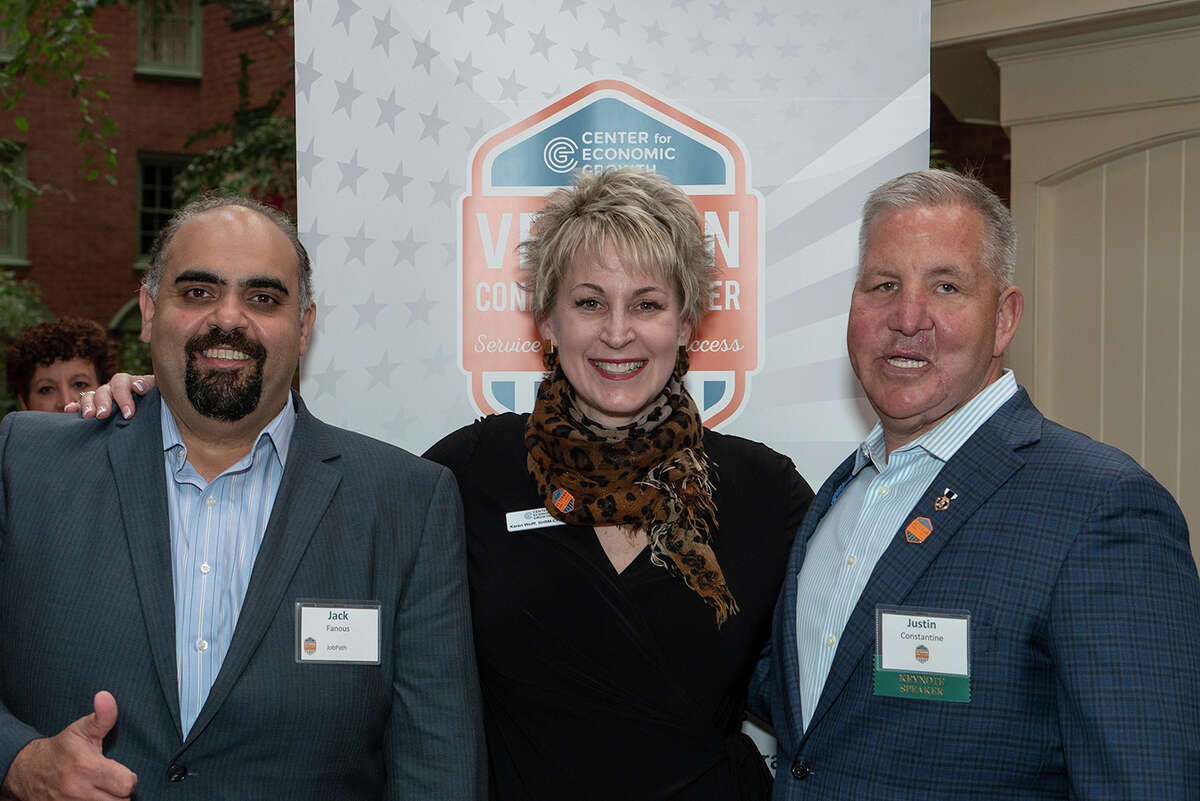 Were you Seen at the Center for Economic Growth’s launch of the Veteran Connect Center at the Desmond Hotel and Conference Center in Colonie on April 10, 2019?