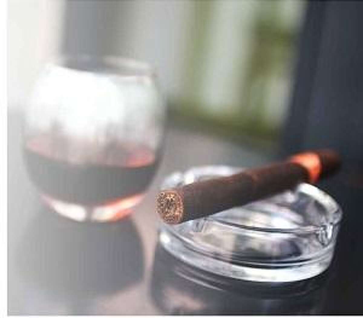 Cigars and whiskey flights in Monroe