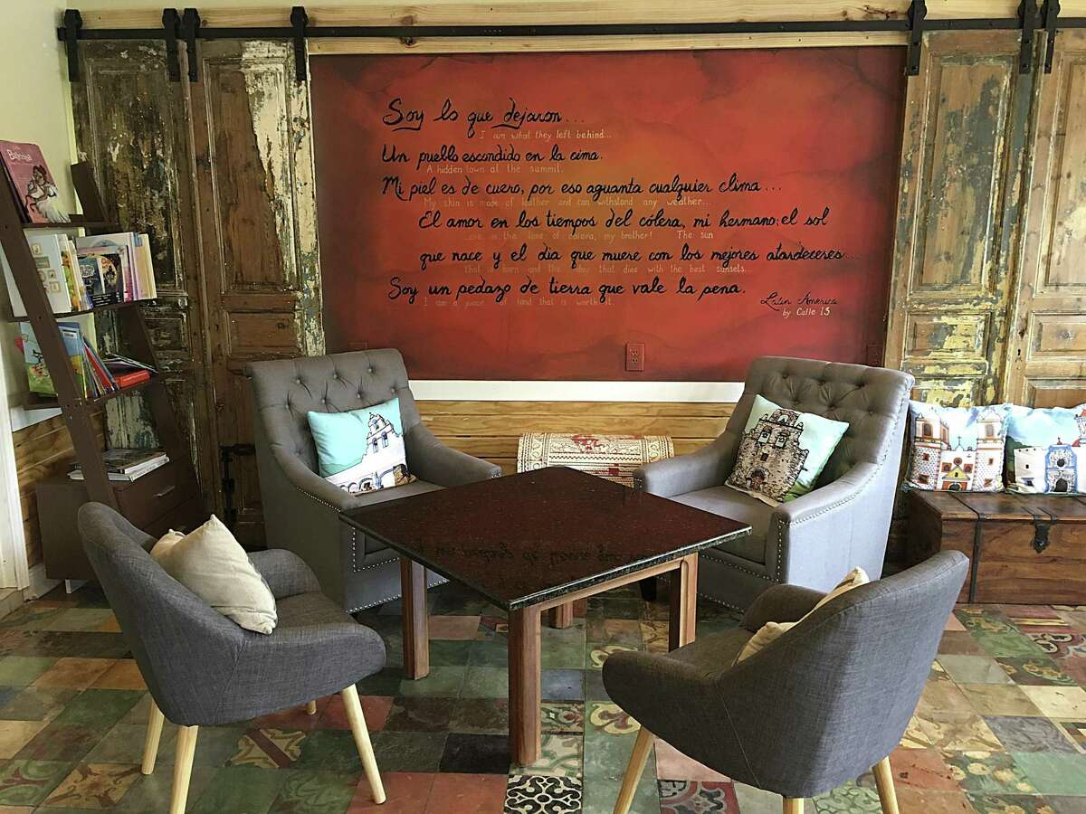 Owner Patricia Butler-Aguilar designed the decor of Coffeecionado.