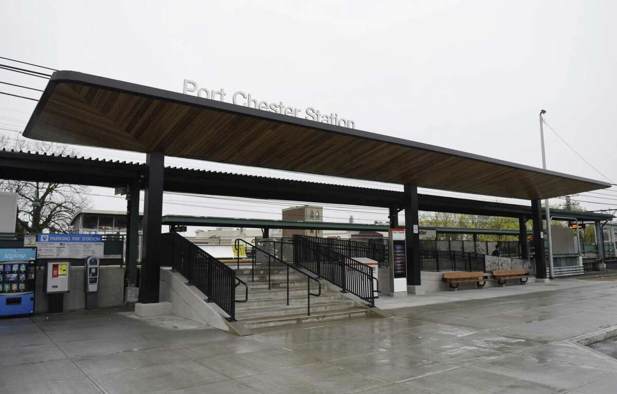Improvements completed at Port Chester's train station