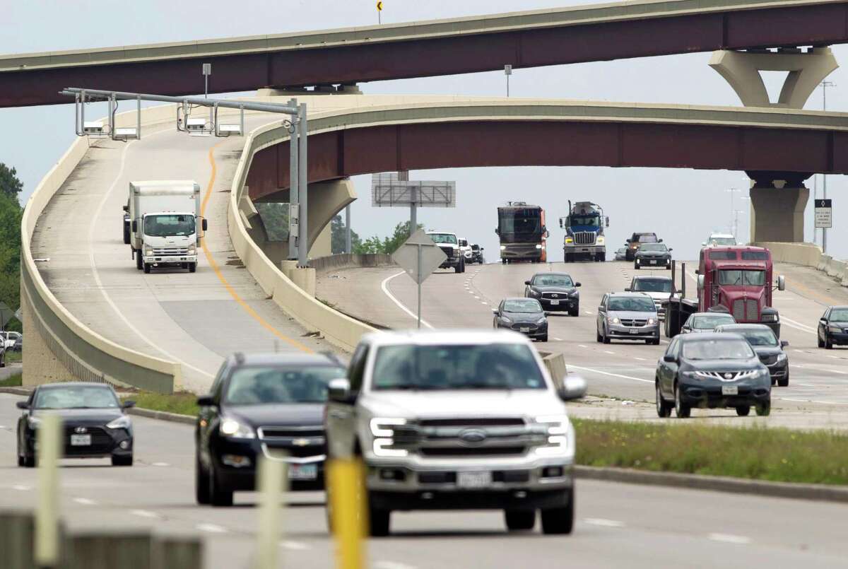 Montgomery County commissioners are working to finalize the county’s 2021 Major Thoroughfare Plan and are seeking input from the public via a virtual public meeting to allow resident the opportunity to view the plan and make comments before adopting the document this summer. This file photo show vehicles exiting Texas 242 to Interstate 45.