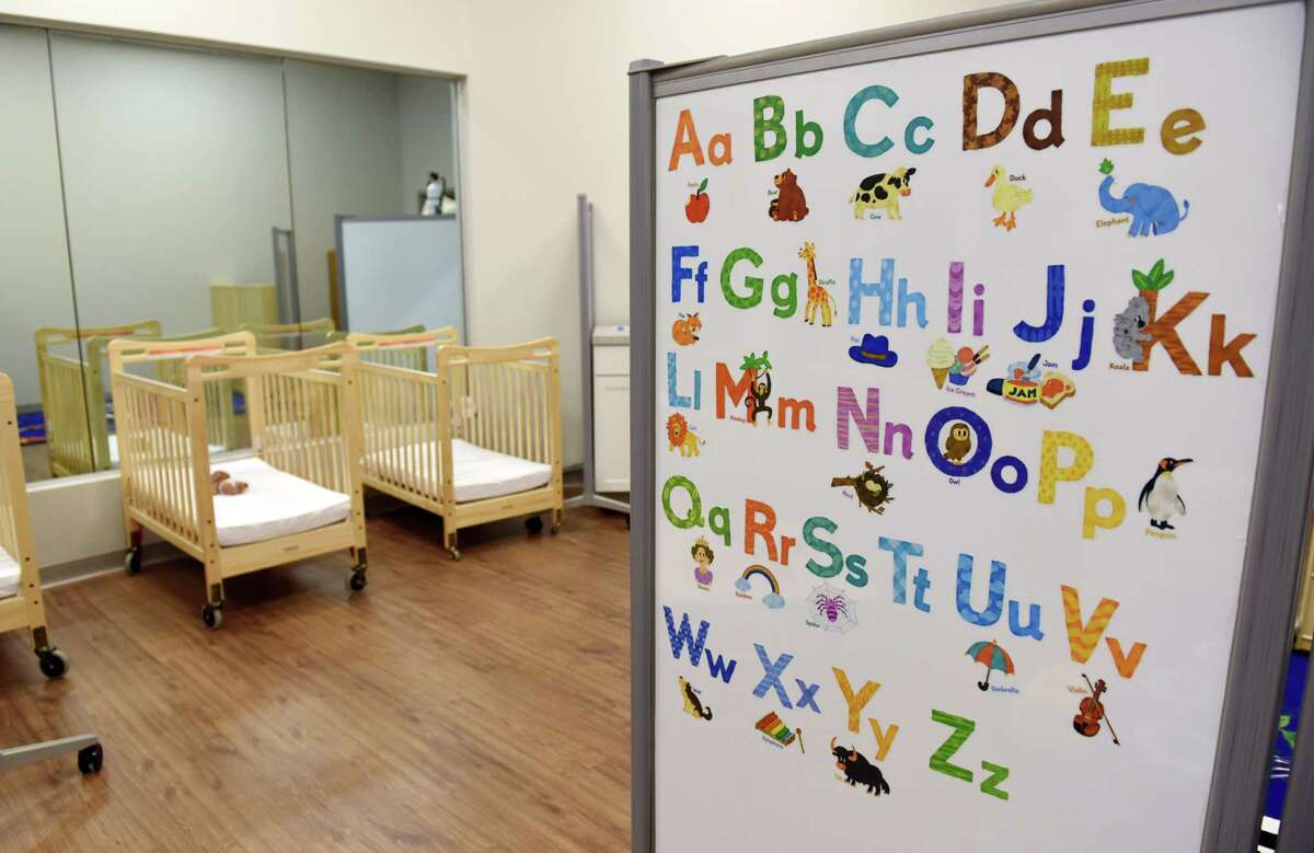 A child care center simulation room on Thursday, April 18, 2019 at the grand opening of the New York State Office of Children and Family Services Human Services Training Center in East Greenbush, NY. (Phoebe Sheehan/Times Union)