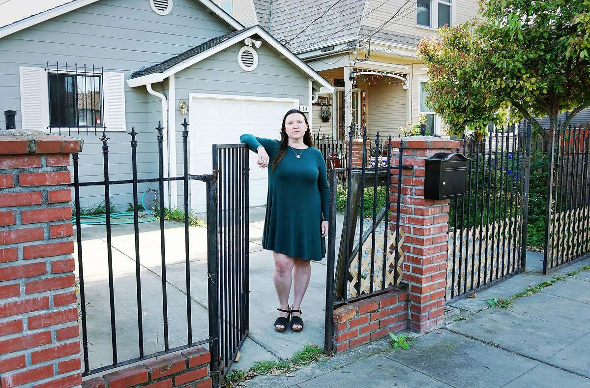 Sarah La Due will leave her teaching job in El Cerrito, Calif. for a similar job in Las Vegas, Nevada because she can't afford to rent or buy a home of her own on her California salary.