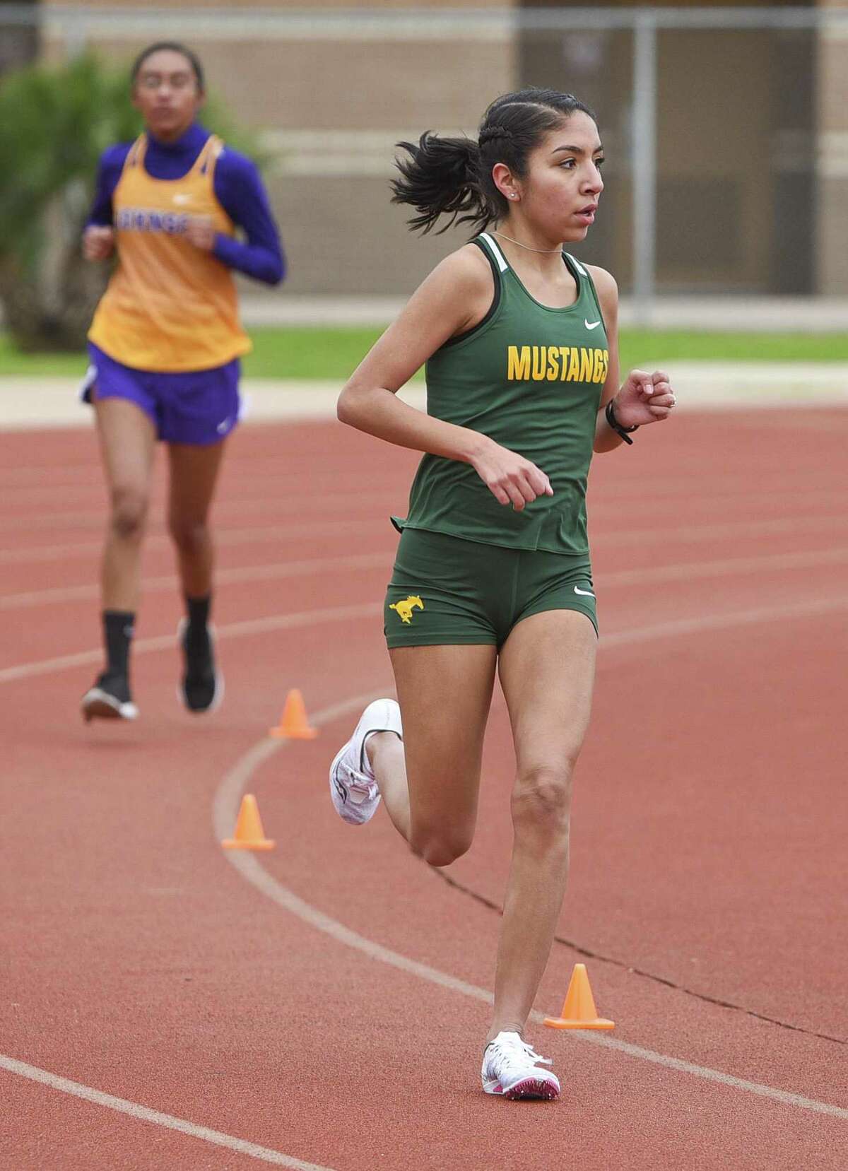 At the District 29/30-6A area meet Thursday at Shirley Field, Nixon’s Alexa Rodriguez won the area titles in the 3,200- and 1,600-meter runs while United’s D’Carlo Calderon won golds in the 100-meter dash and 300-meter hurdles. Martin’s Miguel Escamilla also took second place at the 29/30-5A area meet in Alice Wednesday.