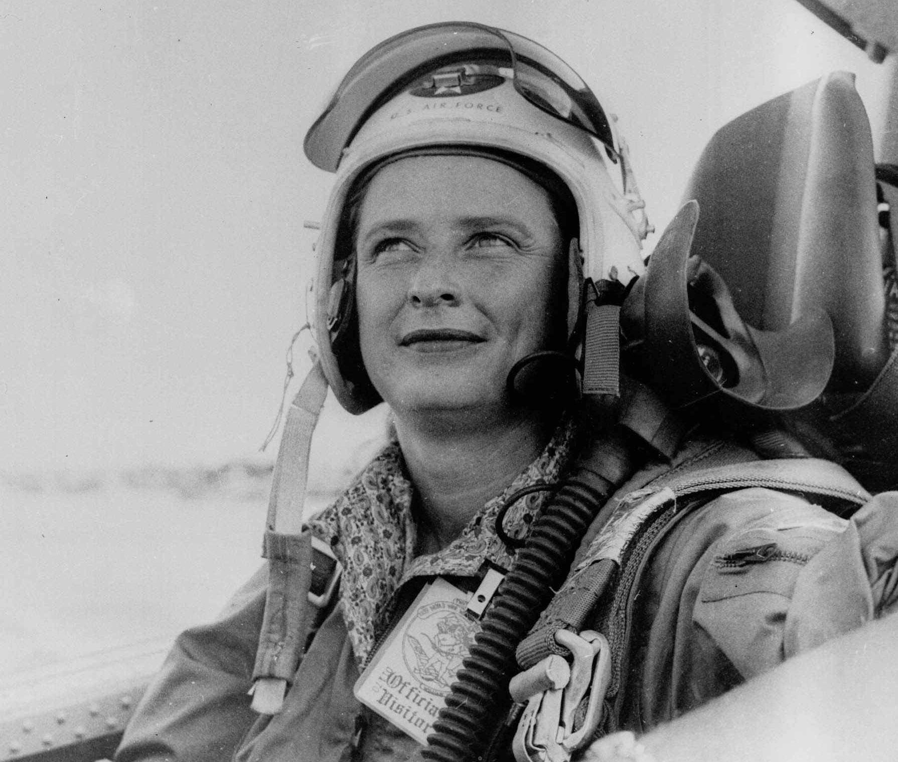 Pilot Jerrie Cobb was walking along a Miami beach in September 1959 when sh...