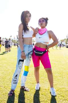 Colorful and barely-there outfits still dominate at Coachella 2019