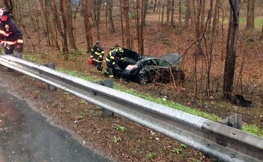 Fairfield crash ends with vehicle down embankment Fairfield Citizen