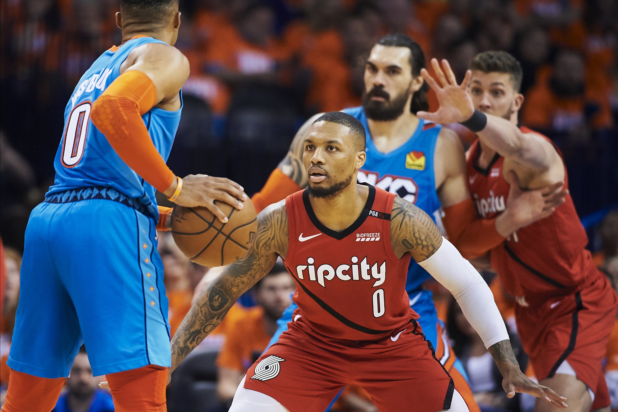 Westbrook sales on lillard