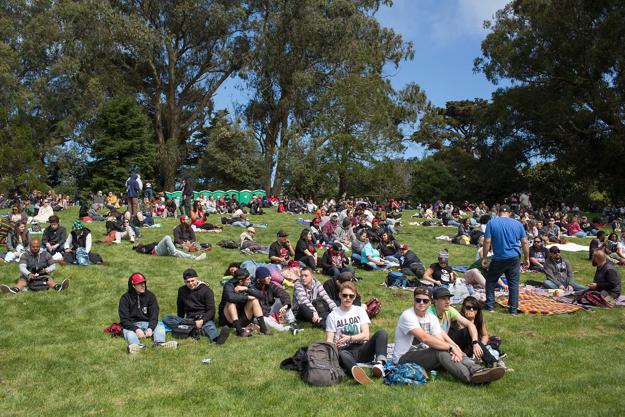 High Time to Celebrate: We Interviewed People Smoking Weed on Hippie Hill  on 4/20 – NBC Bay Area