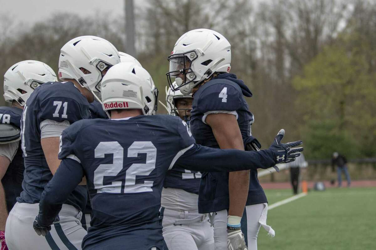 The Yale football team held its annual spring game on Saturday.